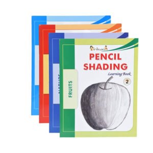 Inikao Pencil Shading Adventures for Kids – 4-Book Drawing & Colouring Activity Set