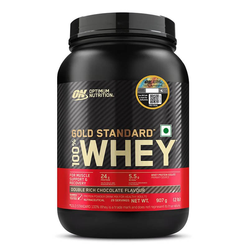 Optimum Nutrition Gold Standard 100% Whey Protein RCB Edition 907g – Double Rich Chocolate