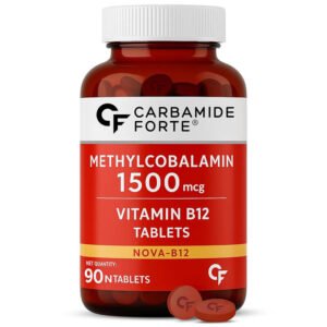 Carbamide Forte Vitamin B12 Methylcobalamin 1500mcg – 90 Tablets