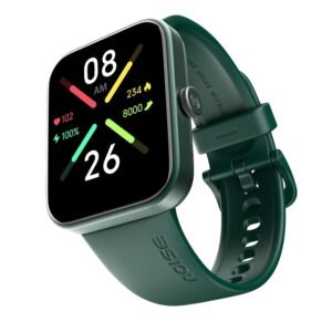 Noise Pulse Go Buzz Smartwatch – Bluetooth Calling, 1.69" Display, Olive Green